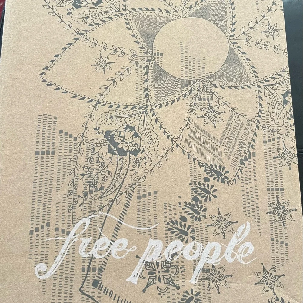 Free People High street rain boot in Parchment beige Size 10 - Picture 9 of 9